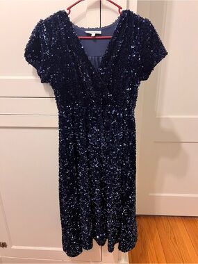 NWOT Octavia Sequin Dress in Navy from NeeSee’s Dresses